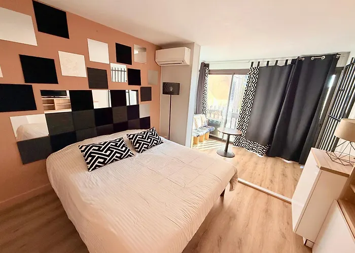 Daire Village Naturiste - La Venus - Parking Wifi Agde